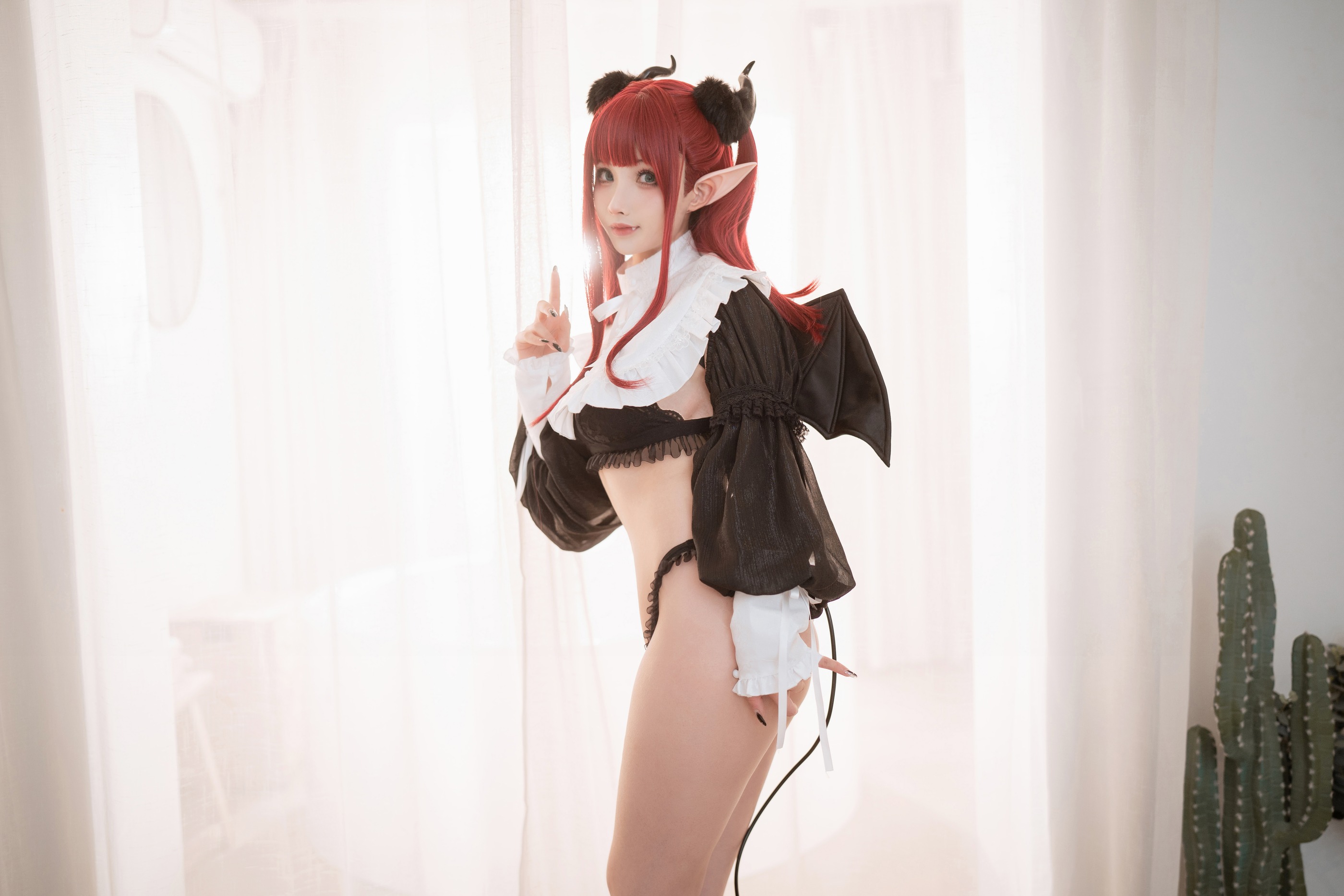 图片[1]-rioko凉凉子 – NO.092 喜多川海梦-梦魔利兹 [48P]-XikXak